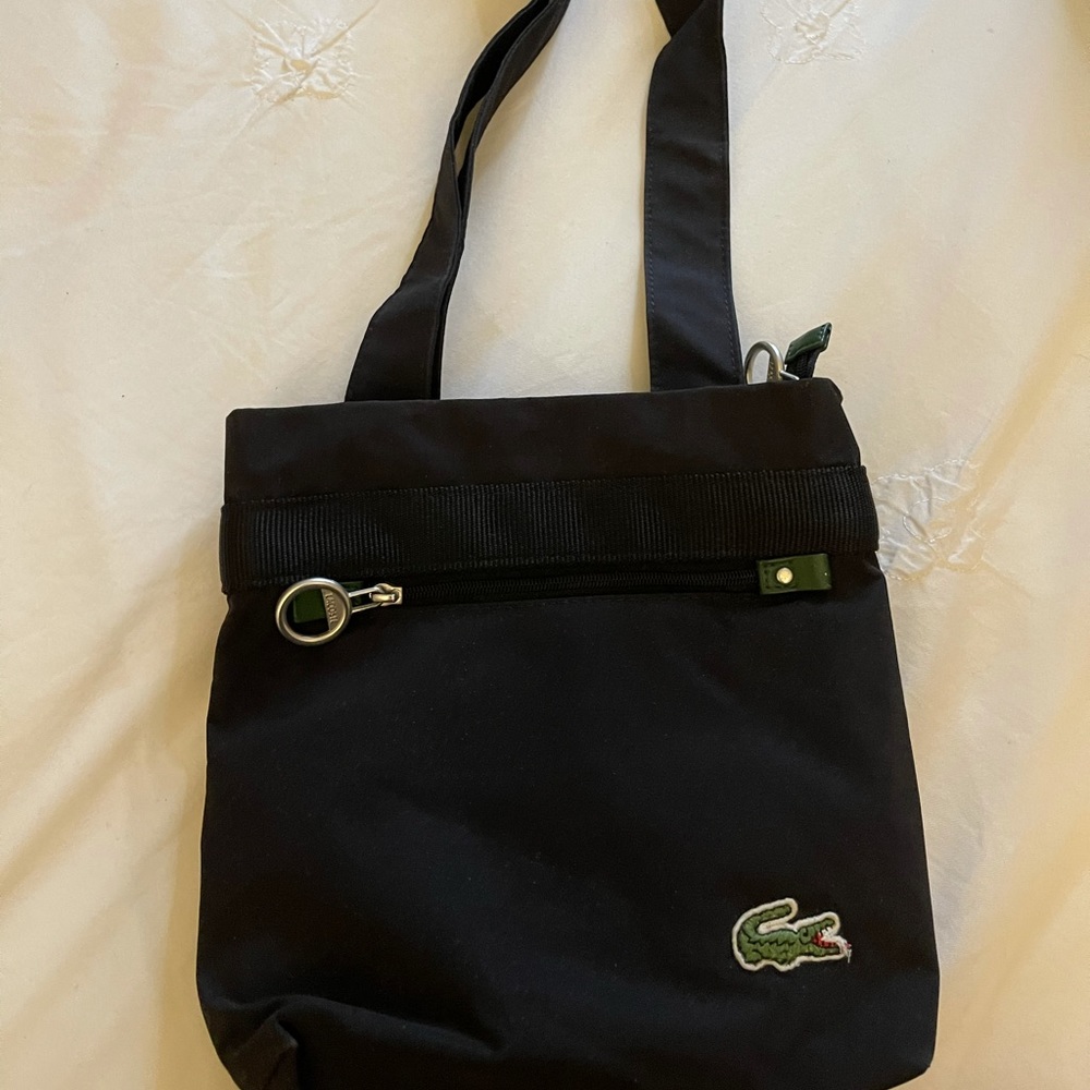 Lacoste canvas bag